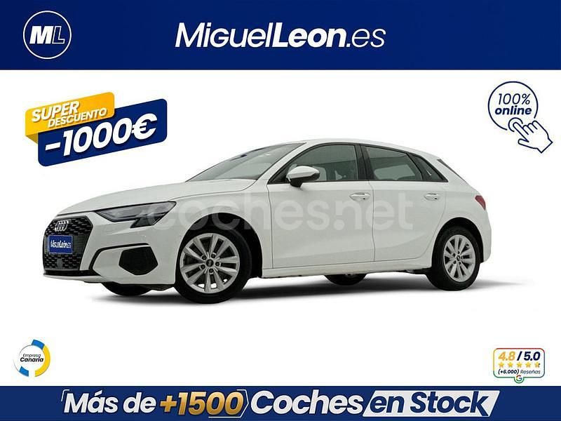 Blanco Usado 2021 Audi A3 Performance Berlina | 19.985 € (Precio justo) - Imagen 1/3