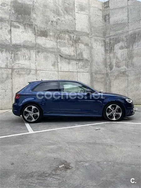 Usado Audi A3 S-Line 110 CV (80 kW) 2016 Azul Berlina