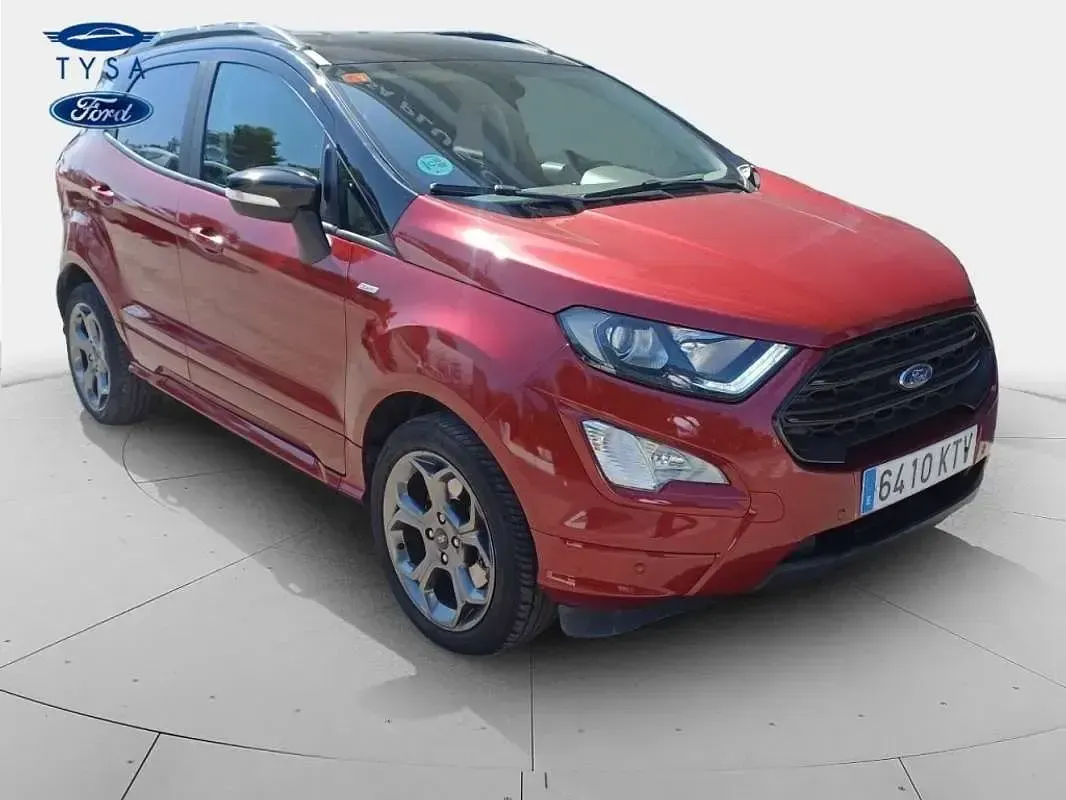 Usado Ford Ecosport ST-Line 140 CV (102 kW) 2019 Rojo SUV