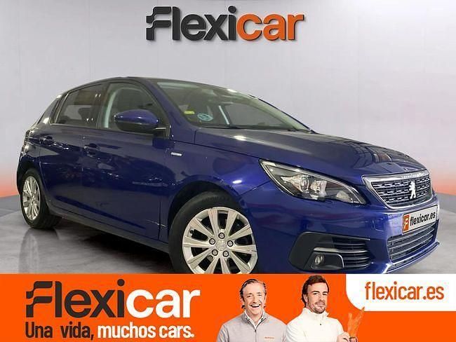 Usado Peugeot 308 Access 110 CV (80 kW) 2020 Azul Berlina