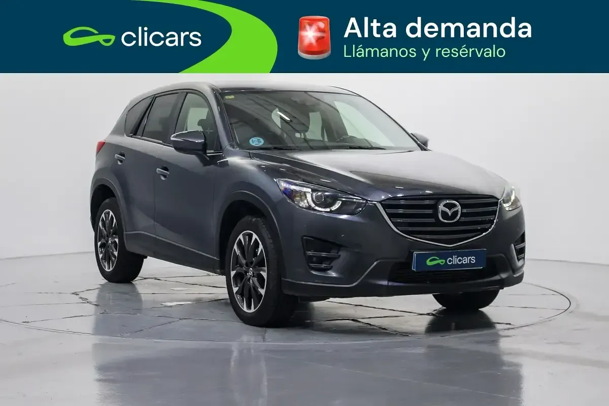 Używany Mazda CX-5 Style 150 KM (110 kW) 2015 Szary SUV