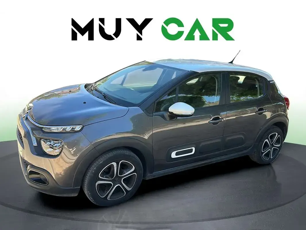 Usado Citroën C3 Feel 83 CV (61 kW) 2022 Plateado Utilitario