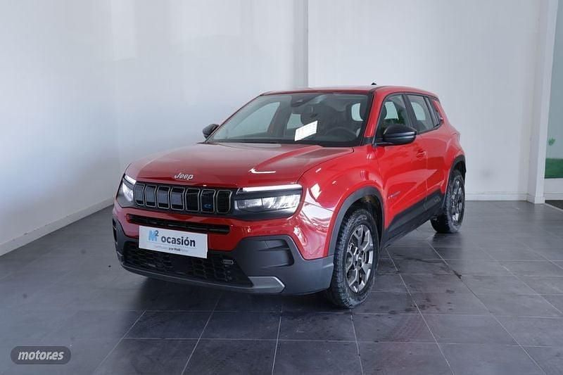 Rojo Usado 2023 Jeep Avenger EV Longitude SUV | 22.990 € (Precio justo) - Imagen 1/4
