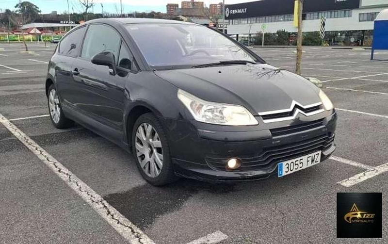 Negro Usado 2007 Citroën C4 Coupe | 3990 € (Un poco caro) - Imagen 1/4