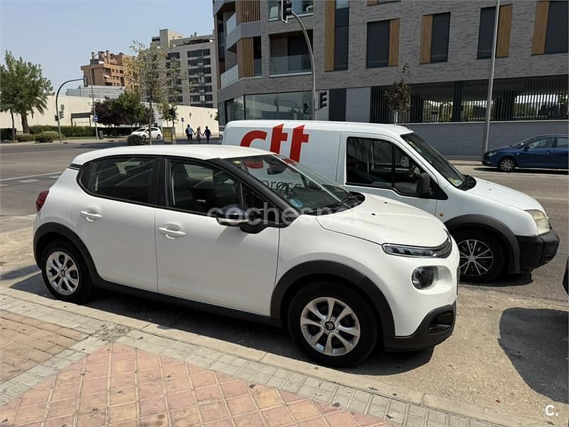 Usado Citroën C3 Feel 82 CV (60 kW) 2018 Blanco Utilitario