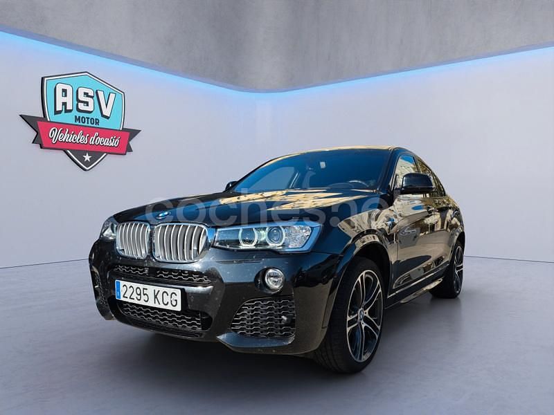 Usado BMW X4 306 CV (225 kW) 2017 Negro SUV