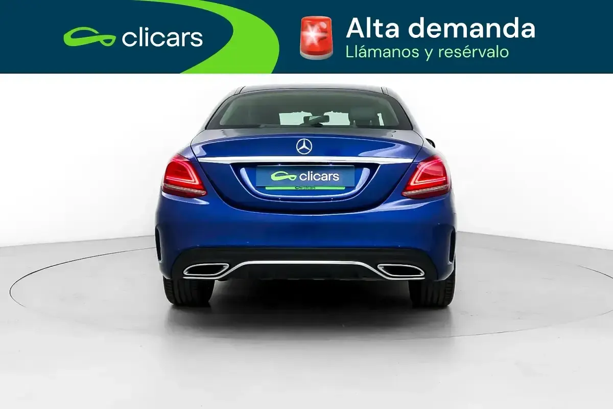 Usado Mercedes C220 194 CV (142 kW) 2019 Azul Berlina