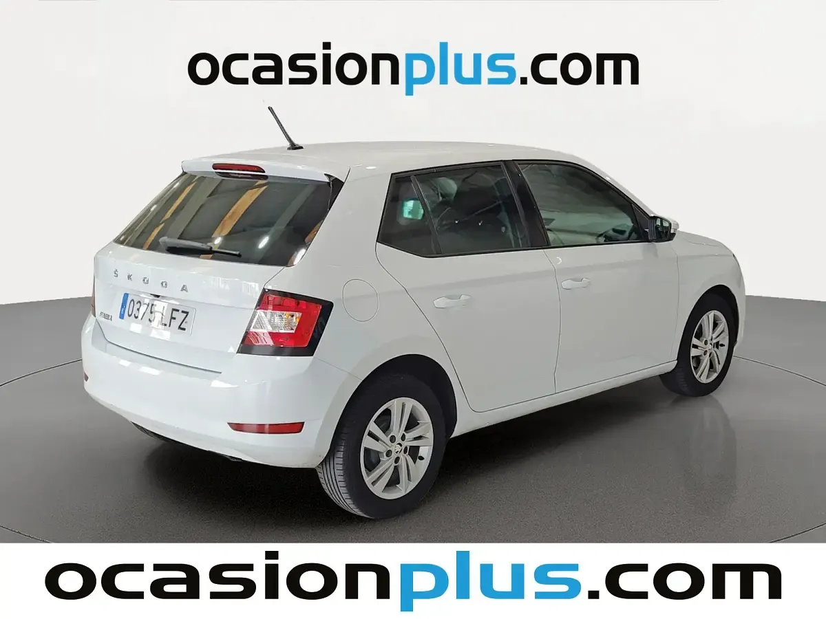 Usado Skoda Fabia Ambition 60 CV (44 kW) 2020 Blanco Utilitario