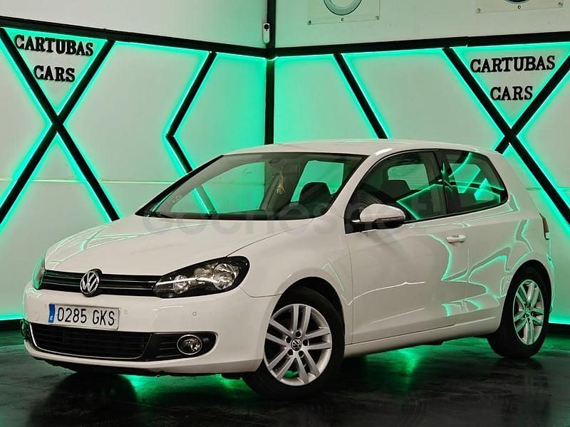 Usado VW Golf VI 105 CV (77 kW) 2009 Blanco Utilitario