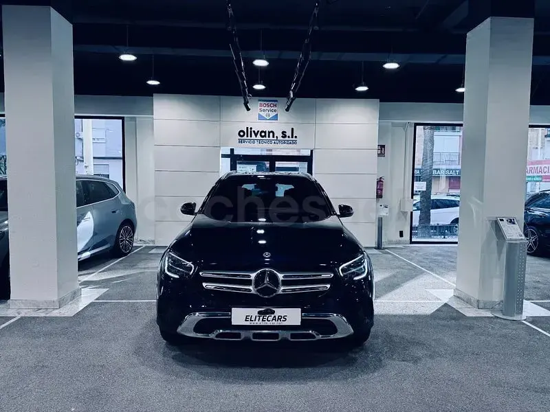 Usado Mercedes GLC300de 306 CV (225 kW) 2021 Azul SUV