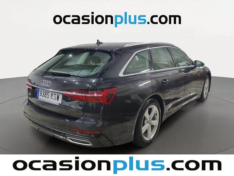 Usado Audi A6 S-Line 204 CV (150 kW) 2019 Negro Familiar