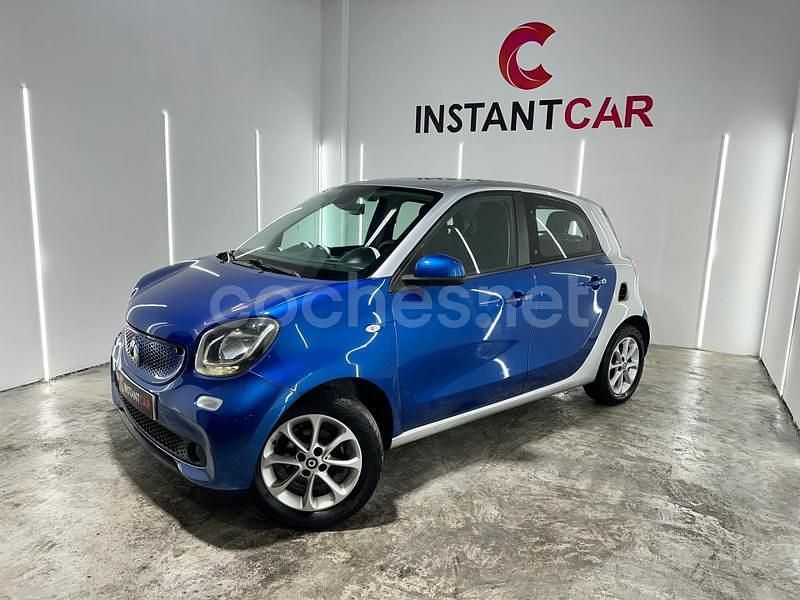 Usado Smart ForFour 90 CV (66 kW) 2017 Azul Utilitario