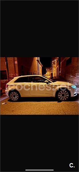 Usado Audi A3 105 CV (77 kW) 2014 Blanco Berlina