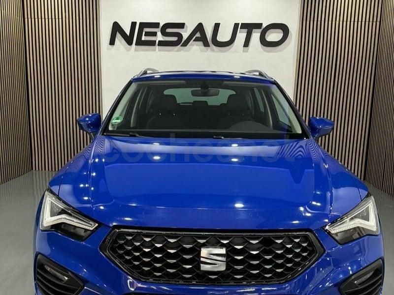 Usado Seat Ateca 4Drive 150 CV (110 kW) 2022 Azul SUV