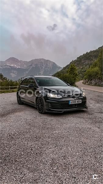 Usado VW Golf VII GTD 184 CV (135 kW) 2016 Negro Berlina