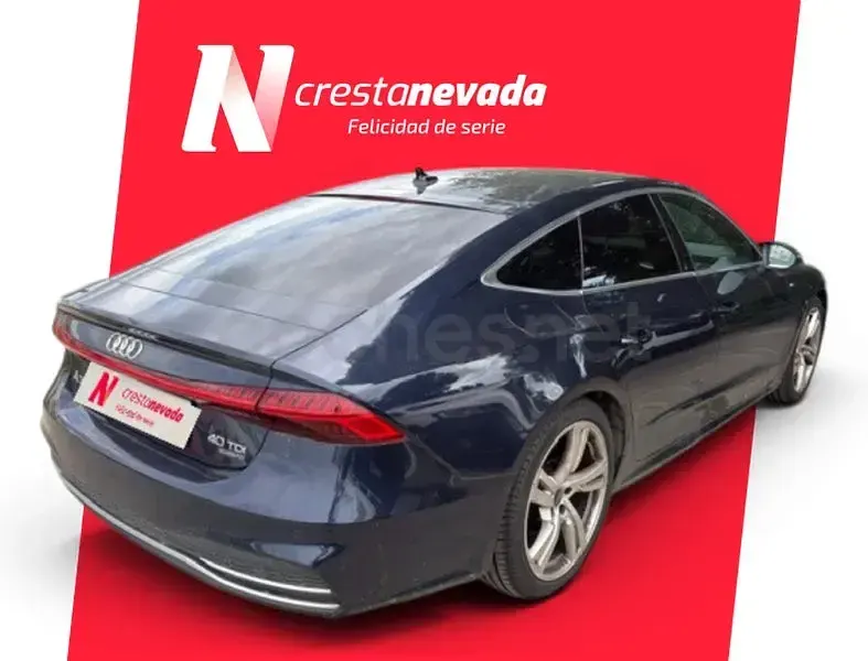 Usado Audi A7 S-Line 204 CV (150 kW) 2022 Azul Berlina