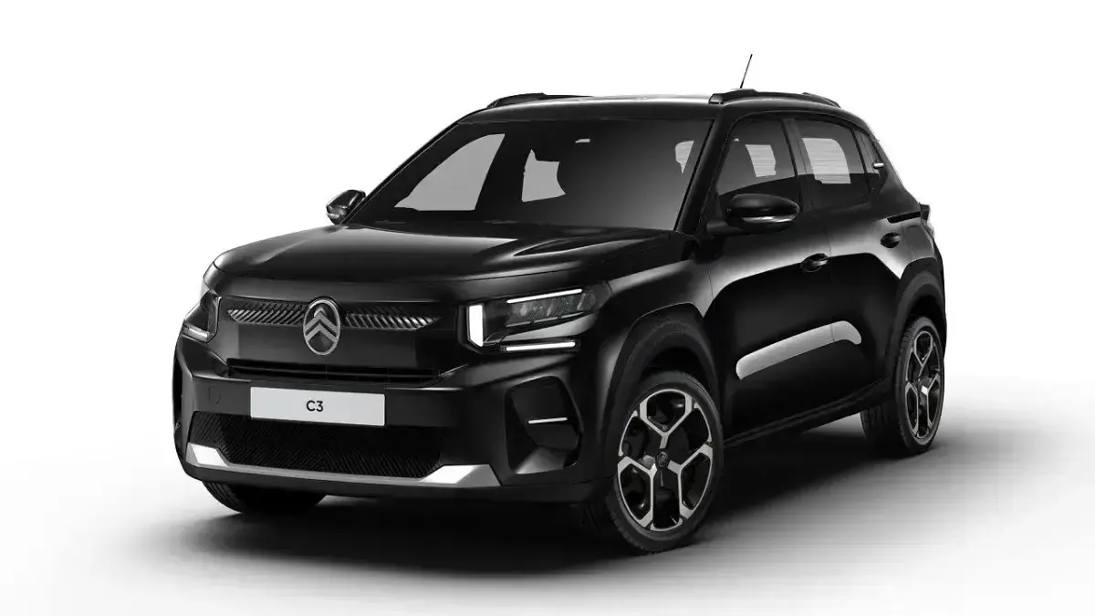Uusi Citroën C3 Business Class 110 HP (80 kW) 2026 Musta Katumaasturi