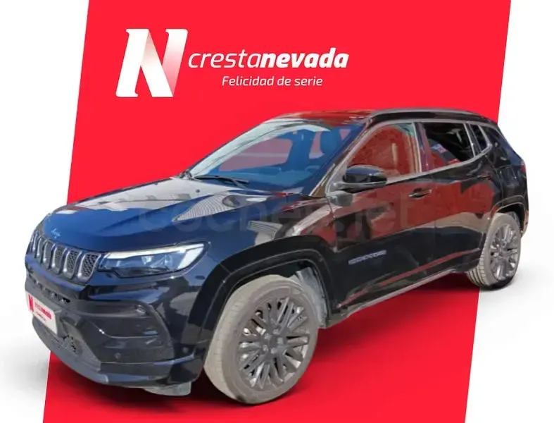 Usado Jeep Compass 240 CV (176 kW) 2021 Negro SUV