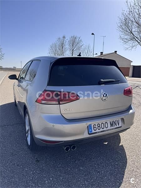 Usado VW Golf VII GTD 184 CV (135 kW) 2013 Gris / plata Berlina