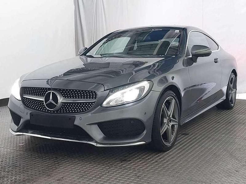 Usado Mercedes C250 AMG 211 CV (155 kW) 2017 Gris Coupe