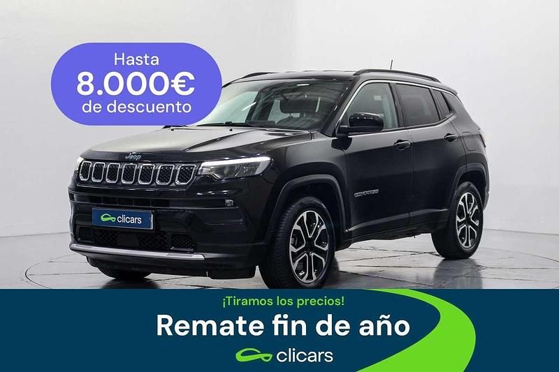 Negro Usado 2023 Jeep Compass Limited SUV | 23.690 € (Buen precio) - Imagen 1/4