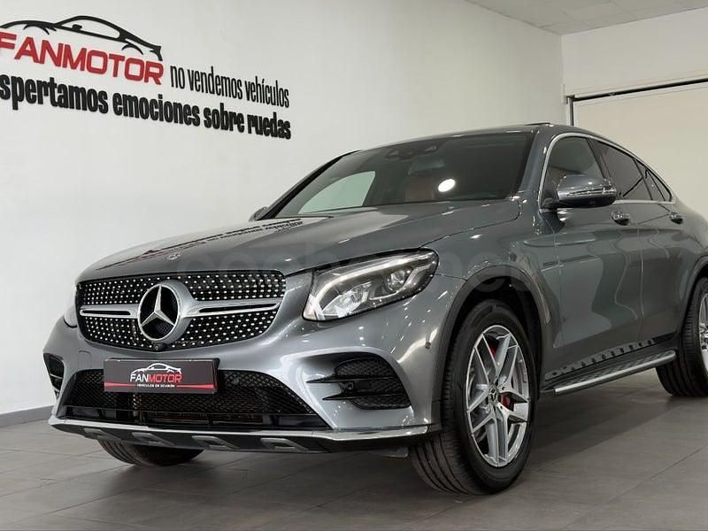 Usado Mercedes GLC350 258 CV (189 kW) 2017 Gris / plata Coupe