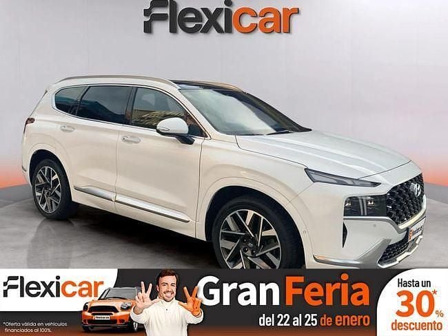 Blanco Usado 2022 Hyundai Santa Fe Style SUV | 34.490 € (Un poco caro) - Imagen 1/4