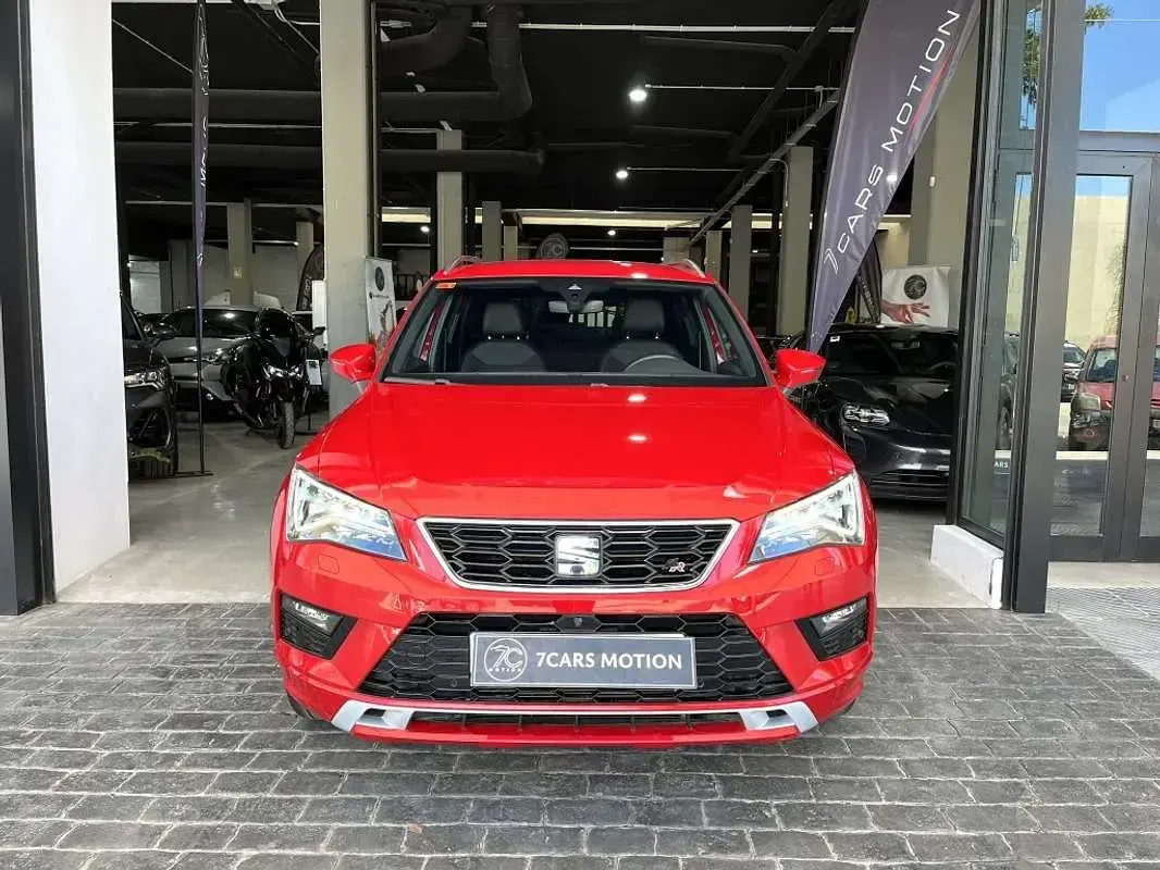 Usado Seat Ateca 4Drive 190 CV (139 kW) 2019 Rojo SUV