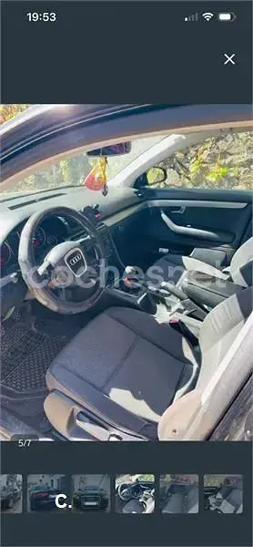 Usado Audi A4 140 CV (102 kW) 2005 Negro Berlina