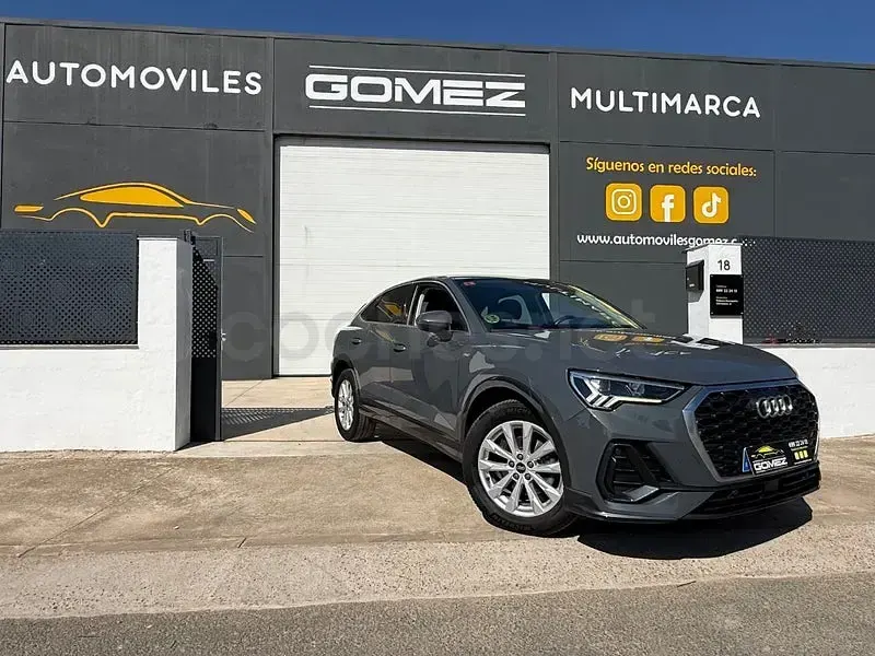 Usado Audi Q3 Sportback S-Line 150 CV (110 kW) 2021 Gris / plata SUV