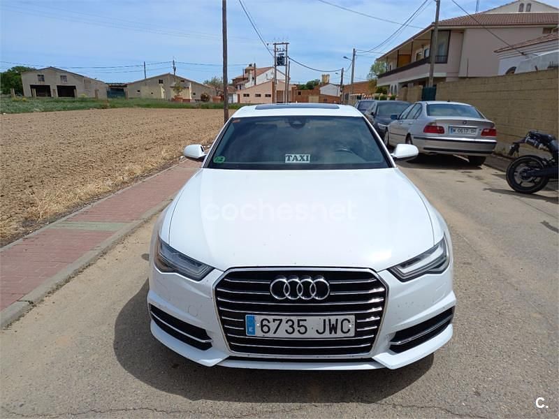 Usado Audi A6 218 CV (160 kW) 2017 Blanco Berlina