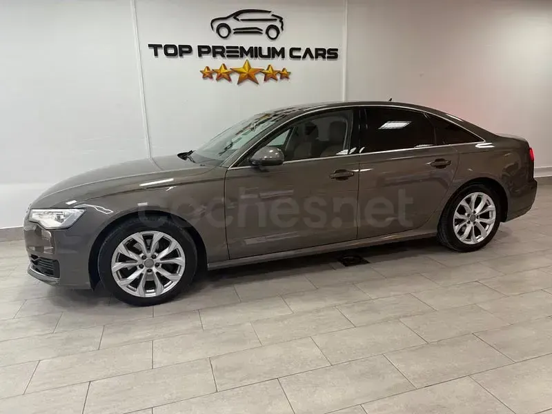 Usado Audi A6 S-Line 190 CV (139 kW) 2016 Gris / plata Familiar