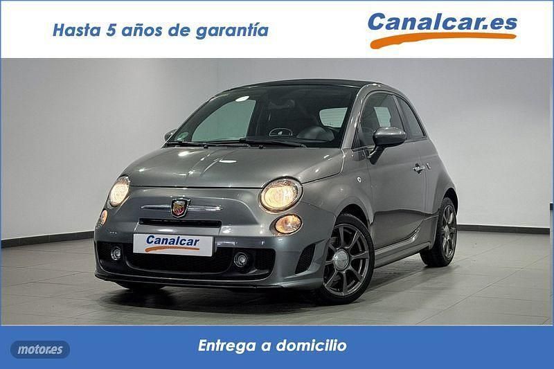 Usado Abarth 500C 135 CV (99 kW) 2014 Gris Descapotable