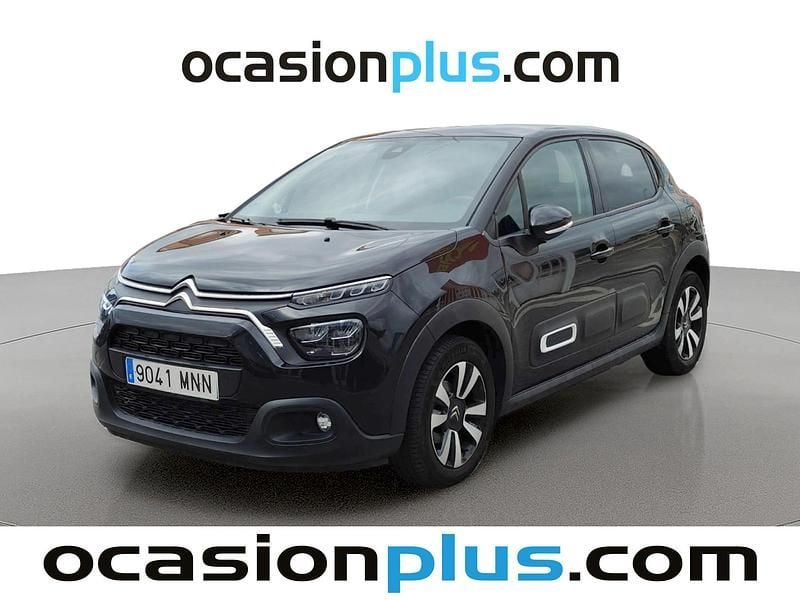 Negro Usado 2024 Citroën C3 PureTech Utilitario | 12.082 € (Precio justo) - Imagen 1/4