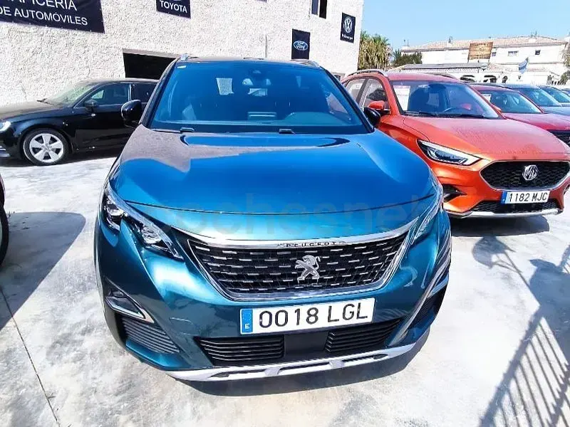 Usado Peugeot 5008 GT 130 CV (95 kW) 2020 Azul SUV