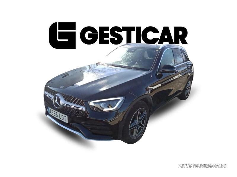 Usado Mercedes GLC200 163 CV (119 kW) 2020 Negro SUV