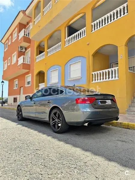 Usado Audi A5 Sportback 211 CV (155 kW) 2012 Gris / plata Utilitario