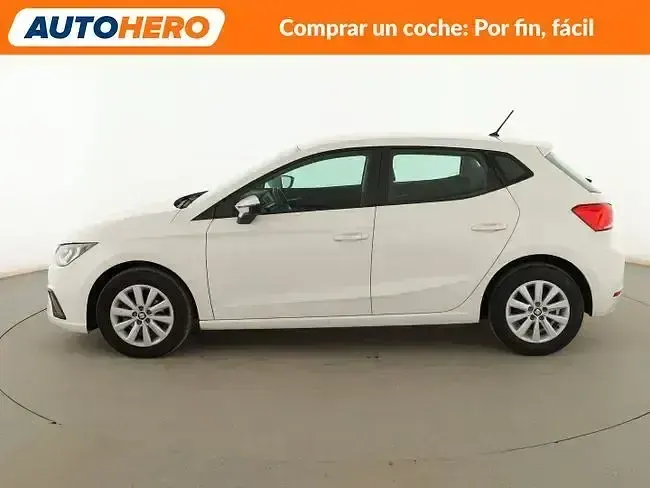 Usado Seat Ibiza Style 95 CV (69 kW) 2018 Blanco Utilitario