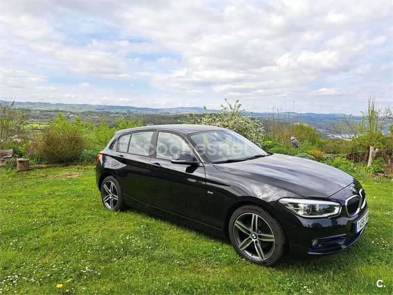 Negro Usado 2015 BMW 116 Efficient Dynamics Utilitario | 11.500 € (Precio justo) - Imagen 1/4