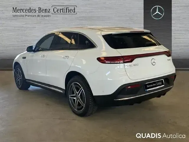 Usado Mercedes EQC400 Electric Art 300 kW (408 CV) 2022 Blanco polar SUV