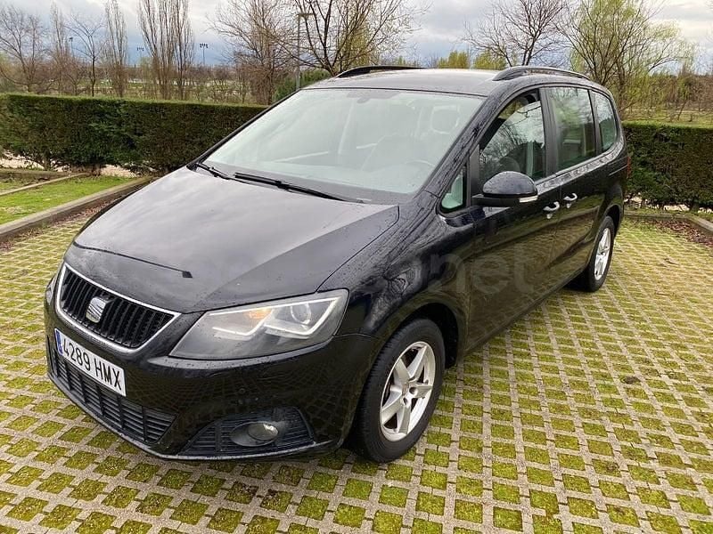 Usado Seat Alhambra Ecomotive 140 CV (102 kW) 2014 Negro Monovolumen