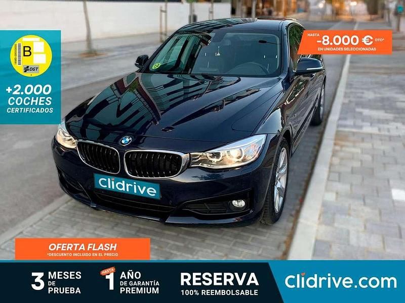 Negro Usado 2014 BMW 318 Gran Turismo Berlina | 13.790 € (Buen precio) - Imagen 1/3