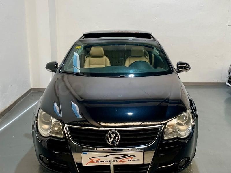 Usado VW Eos Individual 140 CV (102 kW) 2007 Negro Descapotable