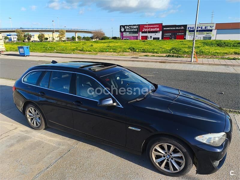 Usado BMW 520 177 CV (130 kW) 2011 Azul Familiar