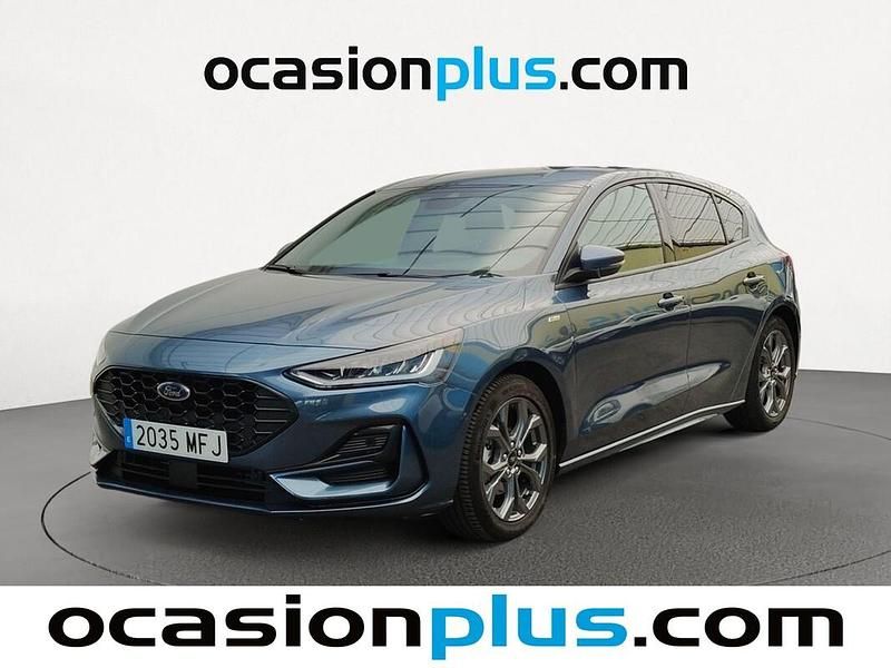 Azul Usado 2023 Ford Focus ST-Line X Utilitario | 20.900 € (Precio justo) - Imagen 1/4