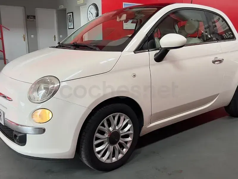 Usado Fiat 500 Lounge 69 CV (50 kW) 2015 Blanco Berlina