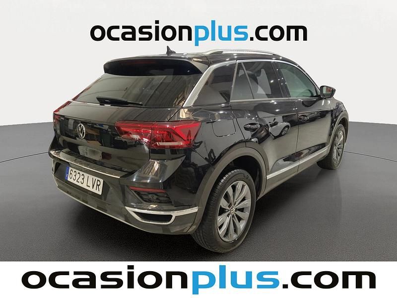 Usado VW T-Roc Sportline 150 CV (110 kW) 2021 Negro SUV