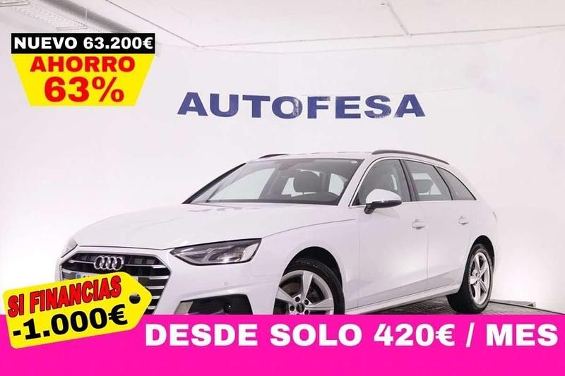 Usado Audi A4 163 CV (119 kW) 2021 Blanco Familiar