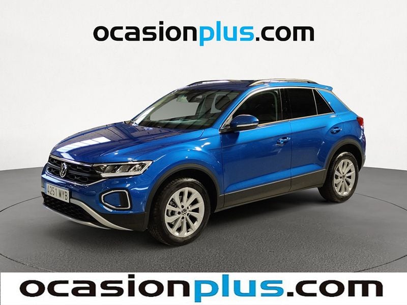 Azul Usado 2025 VW T-Roc SUV | 25.637 € (Precio justo) - Imagen 1/4