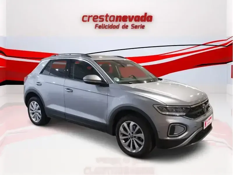 Usado VW T-Roc Life 115 CV (84 kW) 2023 Gris SUV